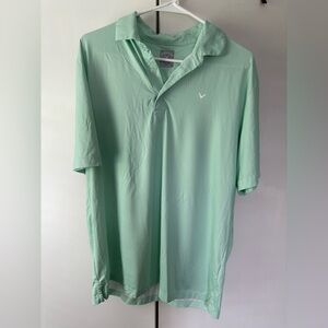 Callaway Green Plaid Opti-Dri Shirt